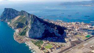 Vistas del peñón de Gibraltar