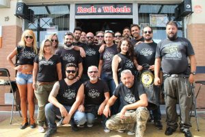 Reunión con motivo del primer aniversario de Cádiz en Harley